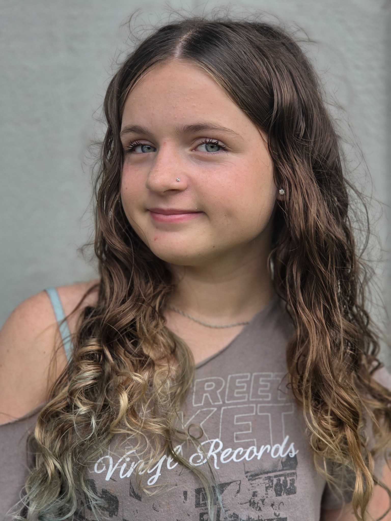 Close smiling portrait of Caitlyn Helms